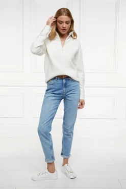 Sale Tori Quarter Zip Knit Women Knitwear