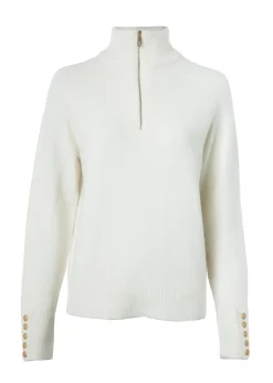 Sale Tori Quarter Zip Knit Women Knitwear