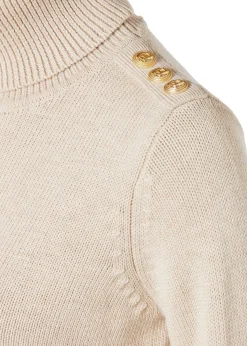 Best Tour Roll Neck Knit Women Knitwear