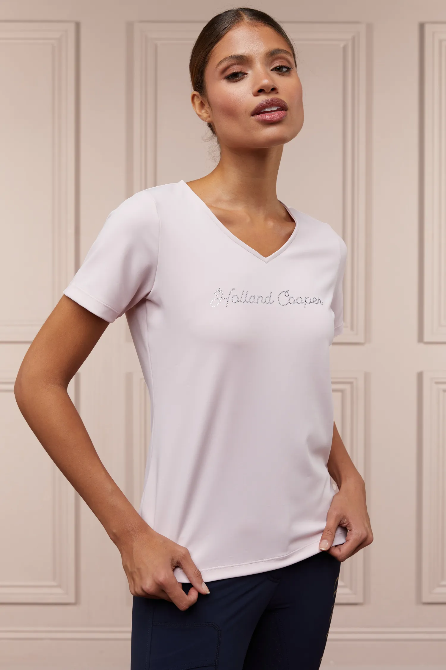 Hot Training V-Neck Tee Polo Shirts & Tees