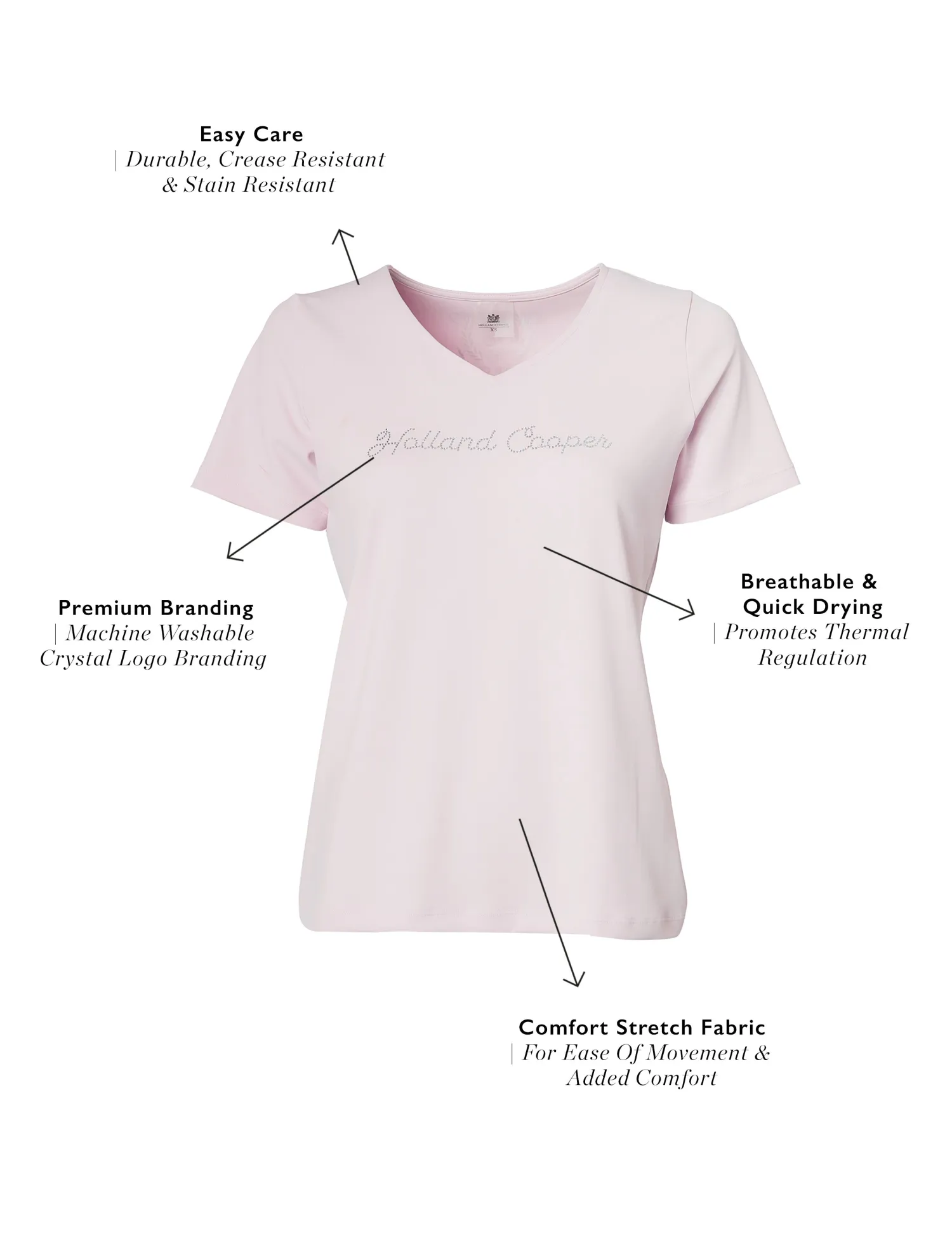 Hot Training V-Neck Tee Polo Shirts & Tees