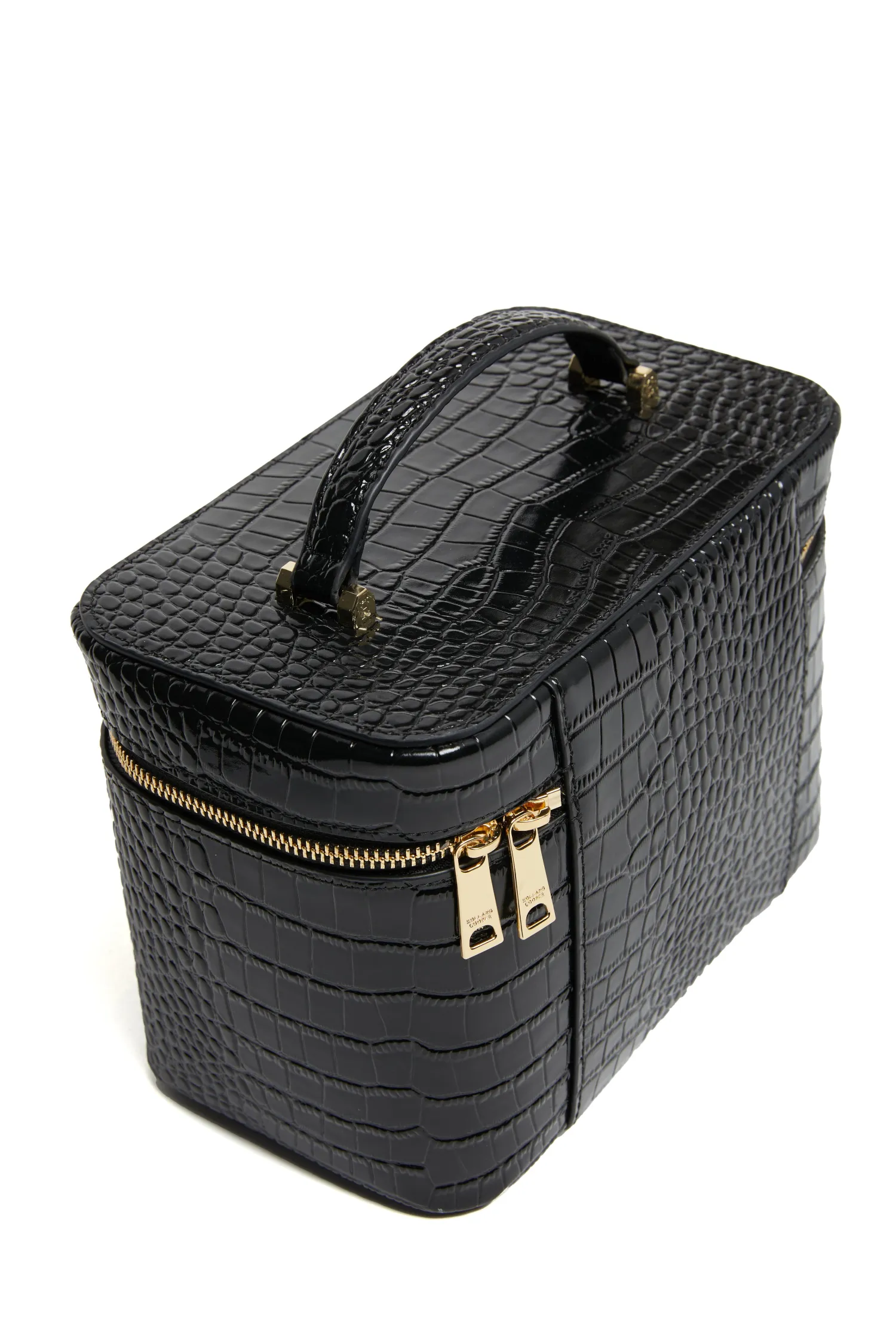 Online Travel Makeup Bag (Black Croc) Women Holdalls & Suitcases|Travel Bags