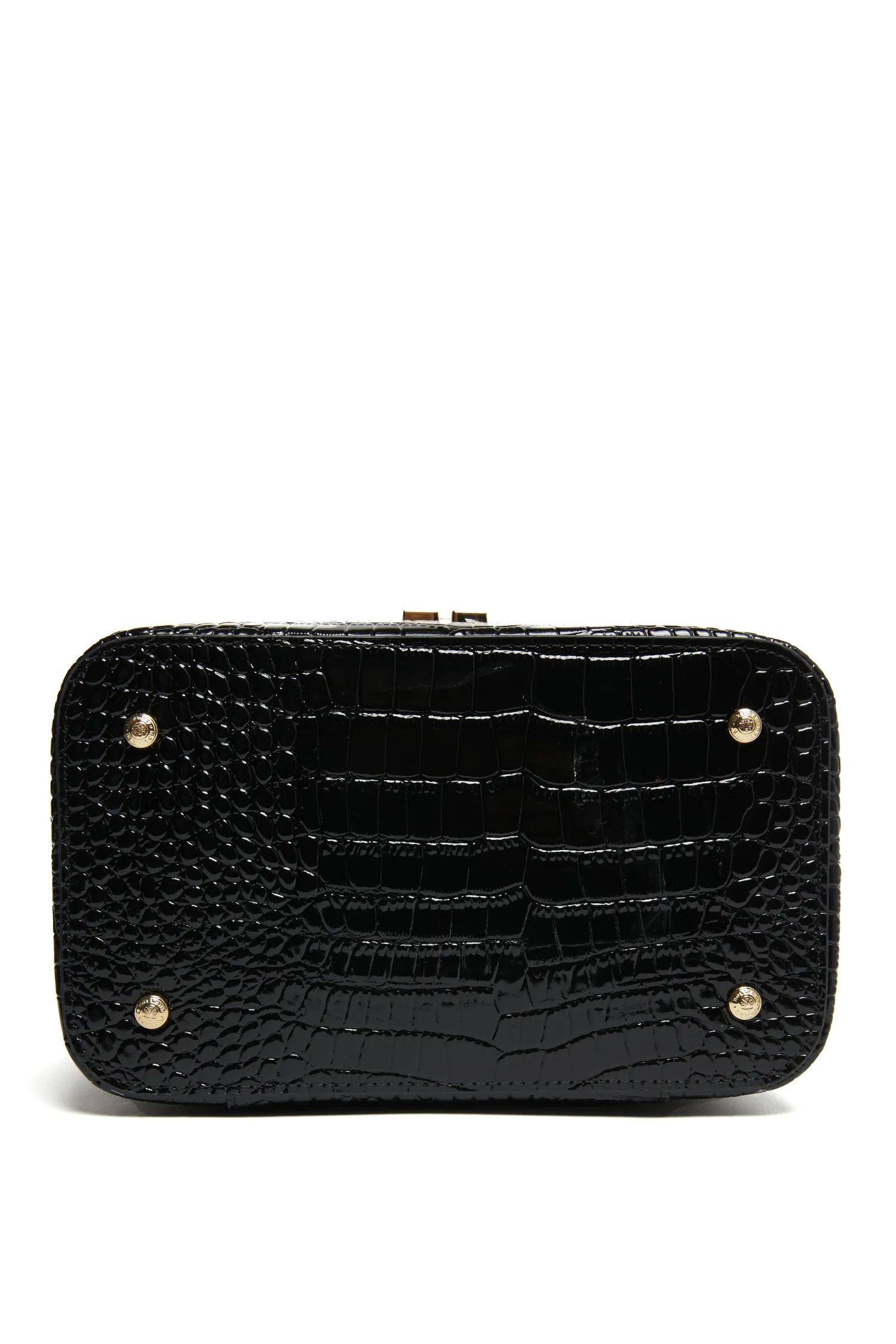 Online Travel Makeup Bag (Black Croc) Women Holdalls & Suitcases|Travel Bags