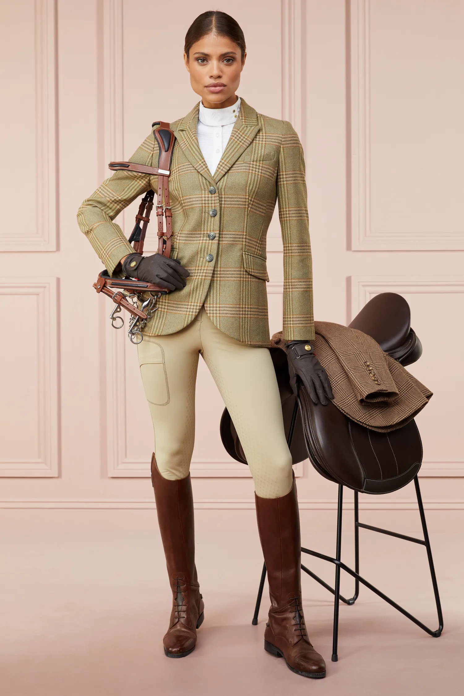 Outlet Tweed Riding Jacket Women Jackets|Tailoring