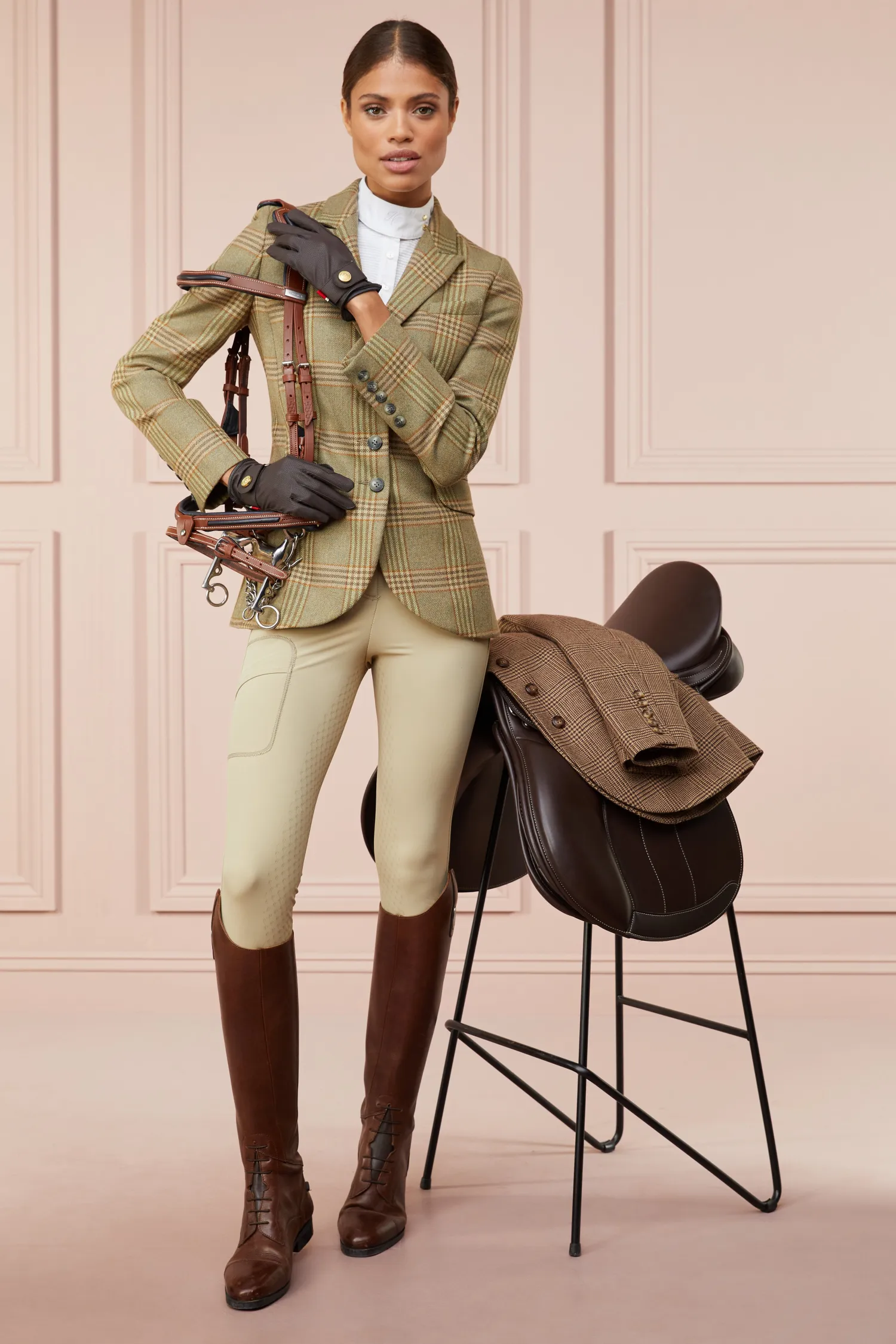Outlet Tweed Riding Jacket Women Jackets|Tailoring