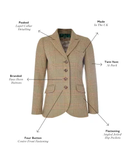 Outlet Tweed Riding Jacket Women Jackets|Tailoring