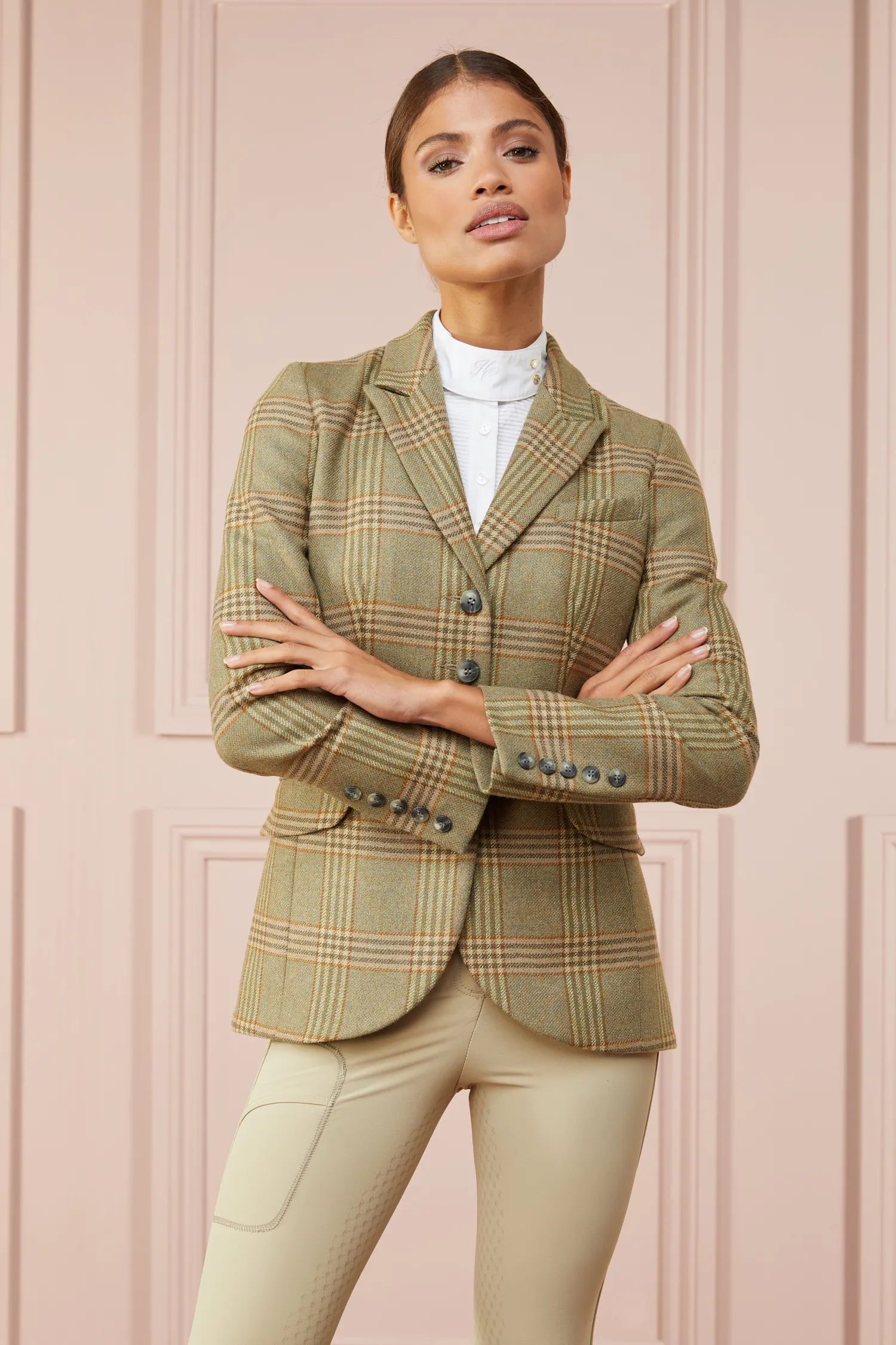 Outlet Tweed Riding Jacket Women Jackets|Tailoring