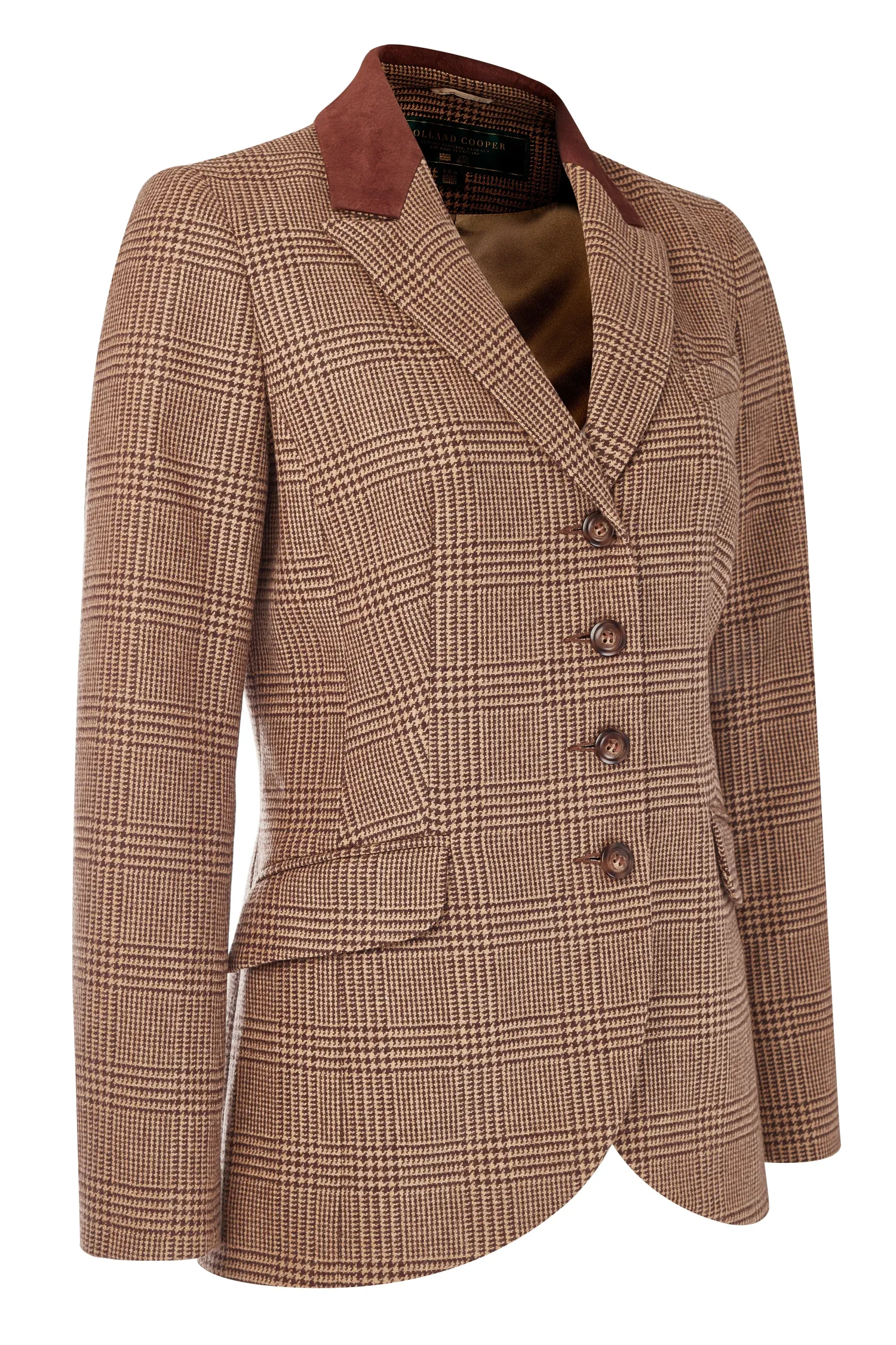 Discount Tweed Riding Jacket (Tawny Brown) Jackets