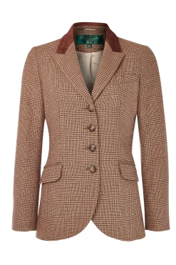 Discount Tweed Riding Jacket (Tawny Brown) Jackets