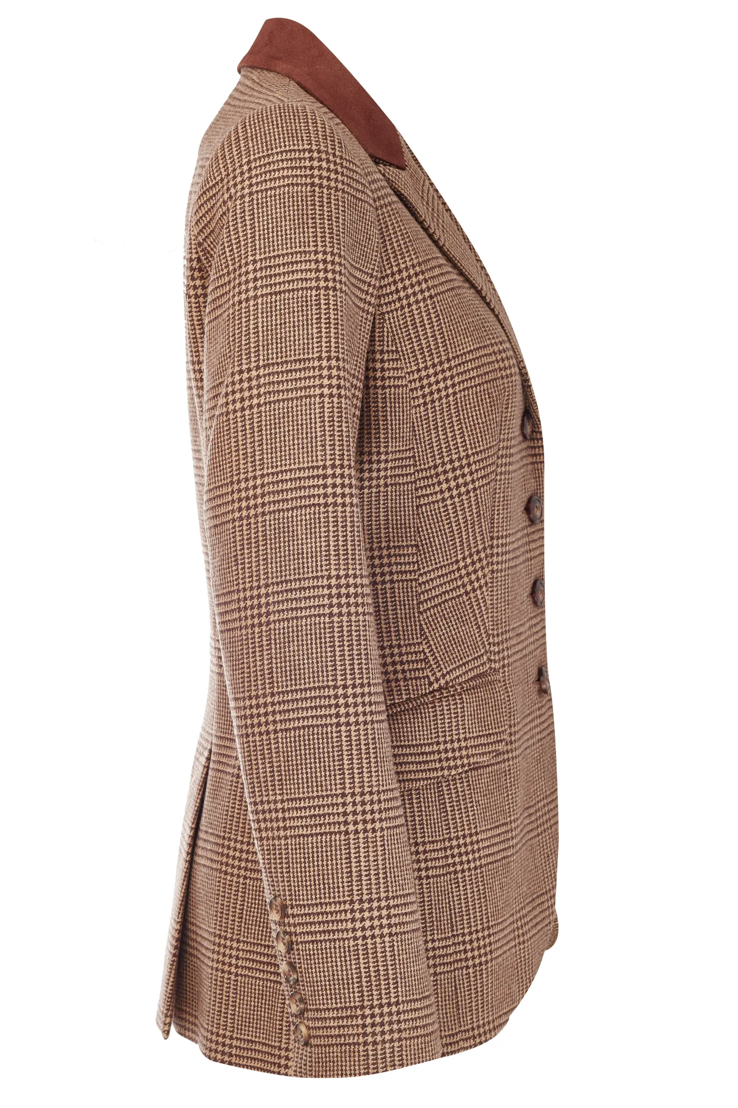 Discount Tweed Riding Jacket (Tawny Brown) Jackets