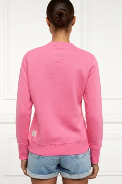 Online Varsity Crew (Peony Pink) Women Sweatshirts