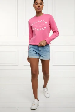 Online Varsity Crew (Peony Pink) Women Sweatshirts