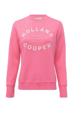 Online Varsity Crew (Peony Pink) Women Sweatshirts