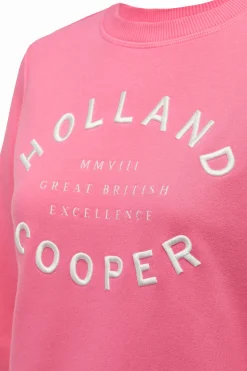 Online Varsity Crew (Peony Pink) Women Sweatshirts