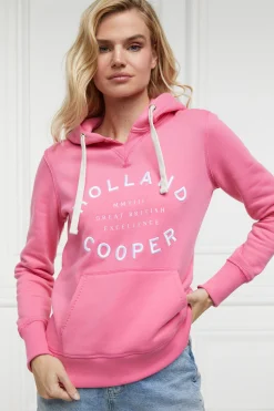 Fashion Varsity Hoodie (Peony Pink) Women Hoodies & Sweatshirts|Hoodies
