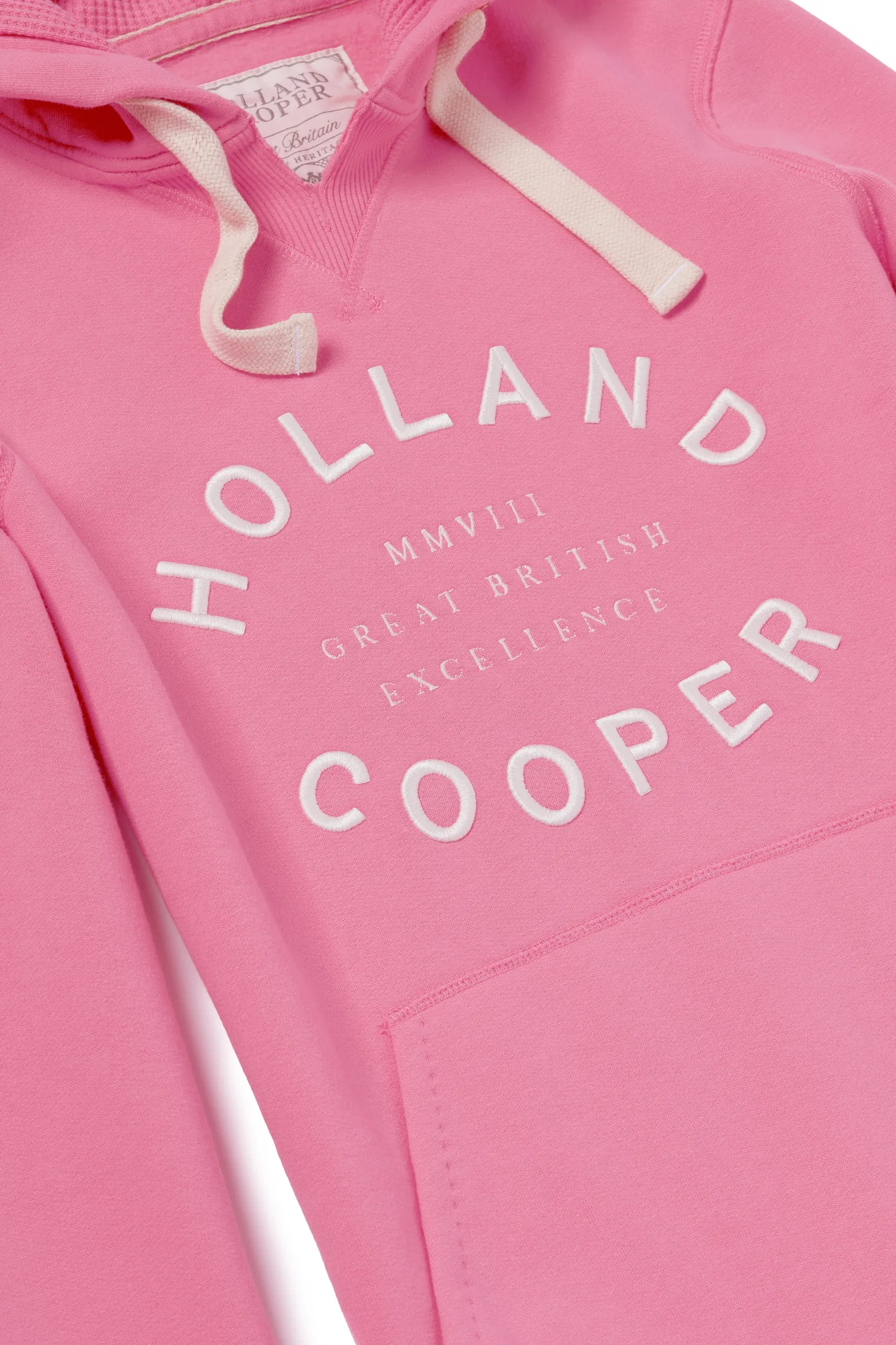 Fashion Varsity Hoodie (Peony Pink) Women Hoodies & Sweatshirts|Hoodies
