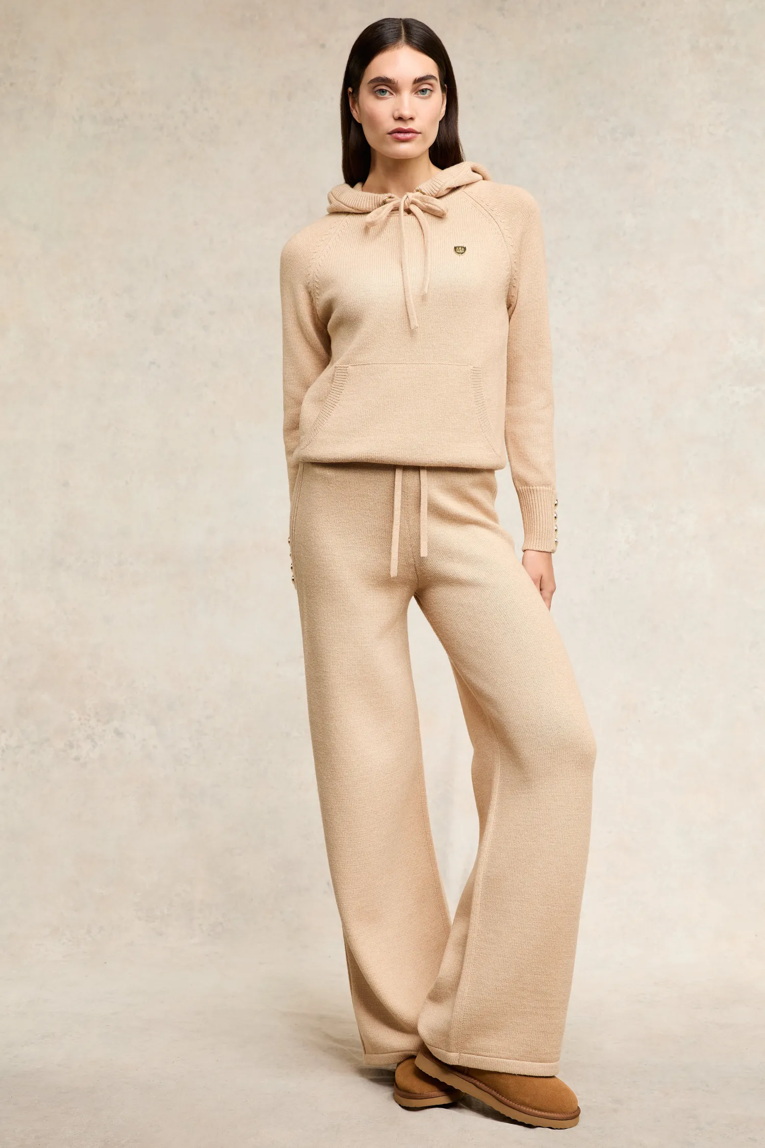 Hot Verbier Wide Leg Pant (Light Camel) Women Trousers