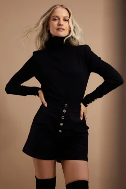 Best Victoria Cashmere Roll Neck Women Knitwear