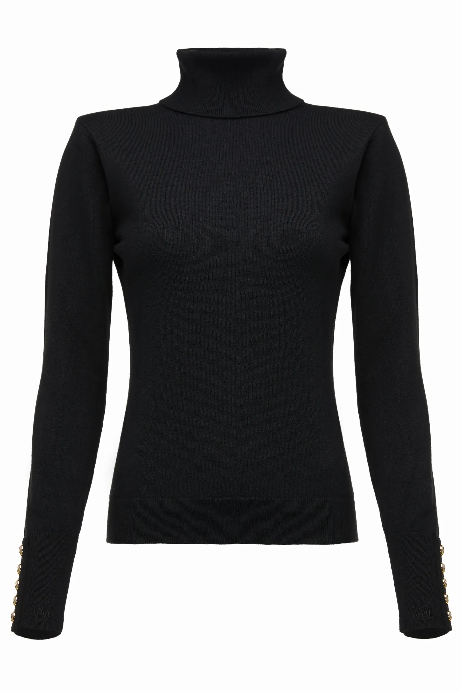 Best Victoria Cashmere Roll Neck Women Knitwear