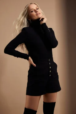 Best Victoria Cashmere Roll Neck Women Knitwear