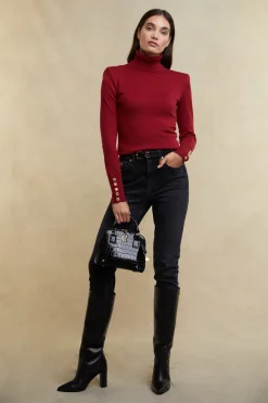 Hot Victoria Cashmere Roll Neck Women Knitwear