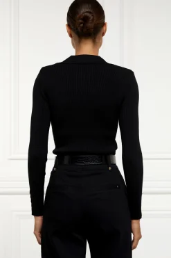 Online V-Neck Rib Top Women Tops|Knitwear