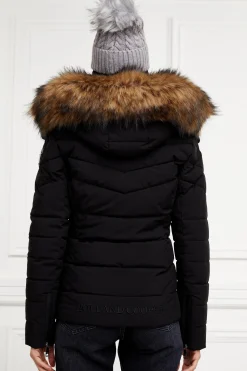 Online Whistler Puffer Jacket (Black Natural) Women Jackets