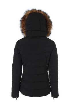Online Whistler Puffer Jacket (Black Natural) Women Jackets
