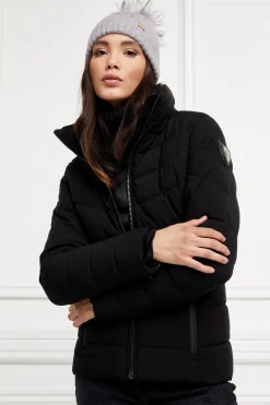 Online Whistler Puffer Jacket (Black Natural) Women Jackets