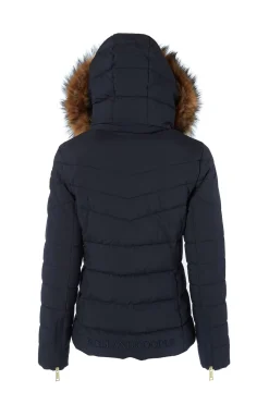 Hot Whistler Puffer Jacket (Ink Navy) Women Jackets