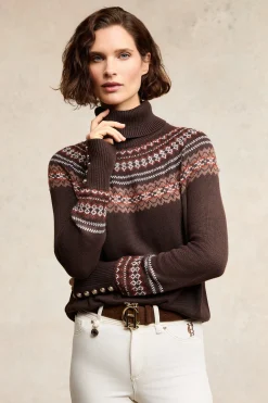 Hot Whistler Roll Neck Knit Women Knitwear