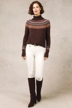 Hot Whistler Roll Neck Knit Women Knitwear