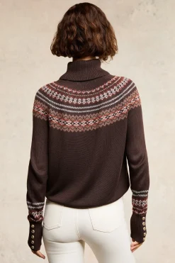 Hot Whistler Roll Neck Knit Women Knitwear