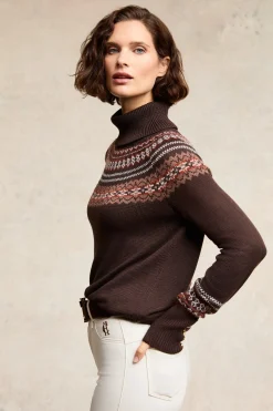 Hot Whistler Roll Neck Knit Women Knitwear
