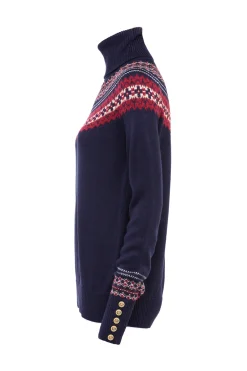 Online Whistler Roll Neck Knit (Ink Navy) Women Knitwear