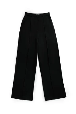 Hot Wide Leg Pant (Black Black) Women Trousers