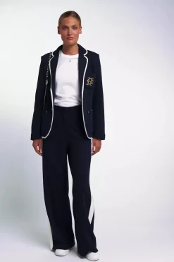 New Wide Leg Pant (Ink Navy) Women Trousers