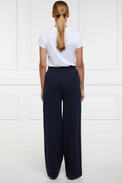 New Wide Leg Pant (Ink Navy) Women Trousers