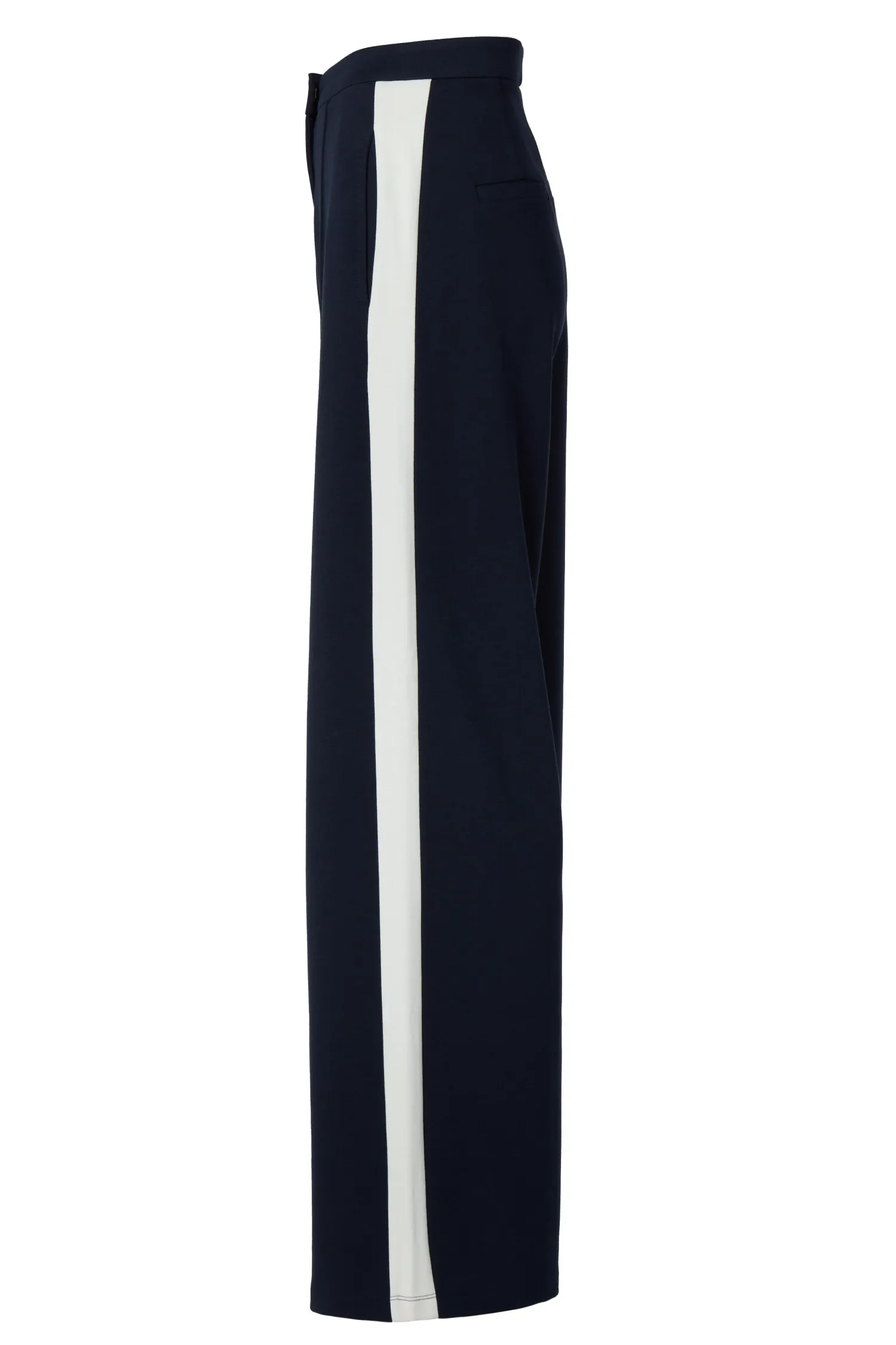 New Wide Leg Pant (Ink Navy) Women Trousers
