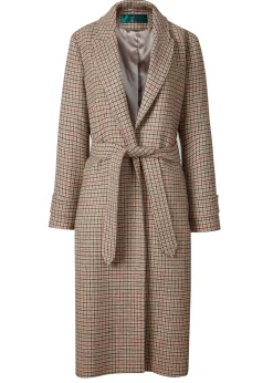 Outlet Wrap Coat (Charlton Tweed) Women Coats|Tailoring